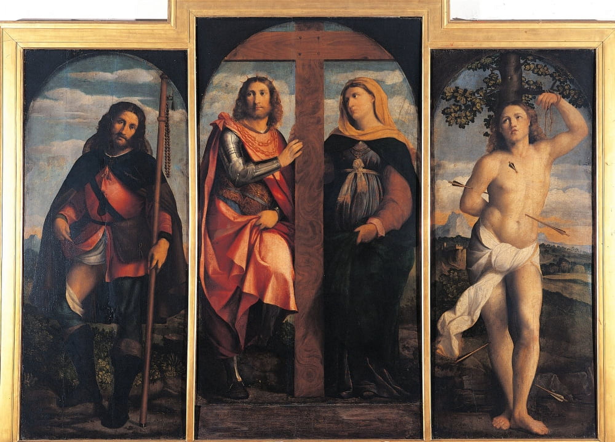 Sts Helen Canvas Art - (24 x 18)