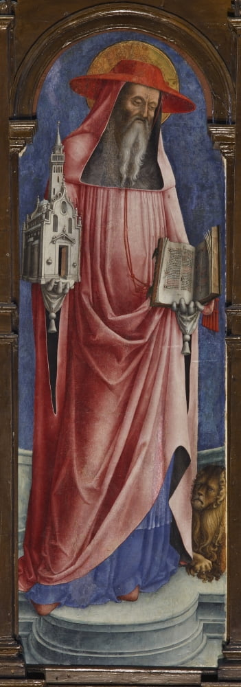 Sts Jerome Canvas Art - (18 x 24)