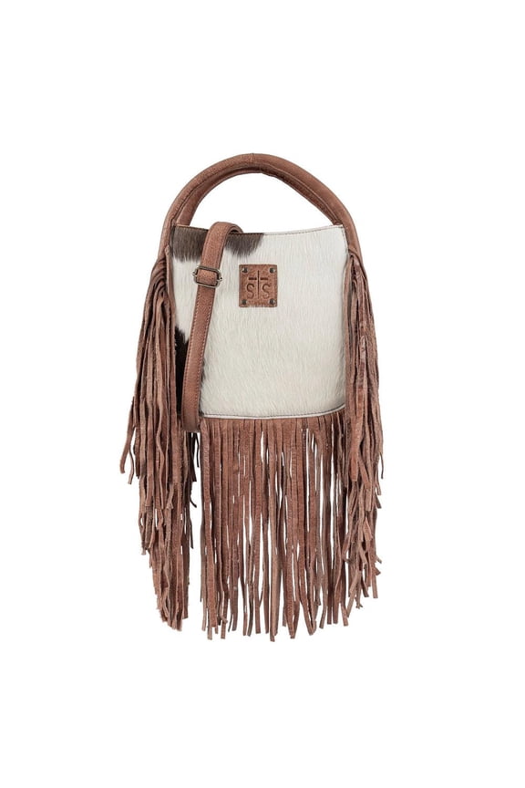 Womens STS Indie Cowhide Sugar Satchel