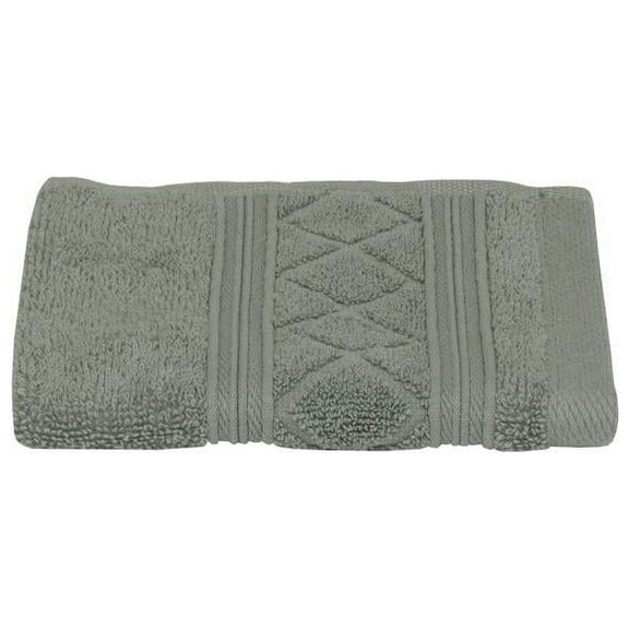 Sttelli 6063998 Radiance Cotton Wash Cloth Towel, Limestone - Pack of 6