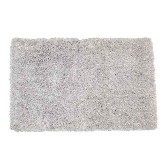 Sttelli 6063999 32 x 20 in. Intermix Cotton & Polyester Bath Rug, White - Pack of 3