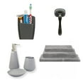 thumbnail image 1 of Sttelli 8-Piece Bathroom Accessory Set  - Grey, 1 of 8
