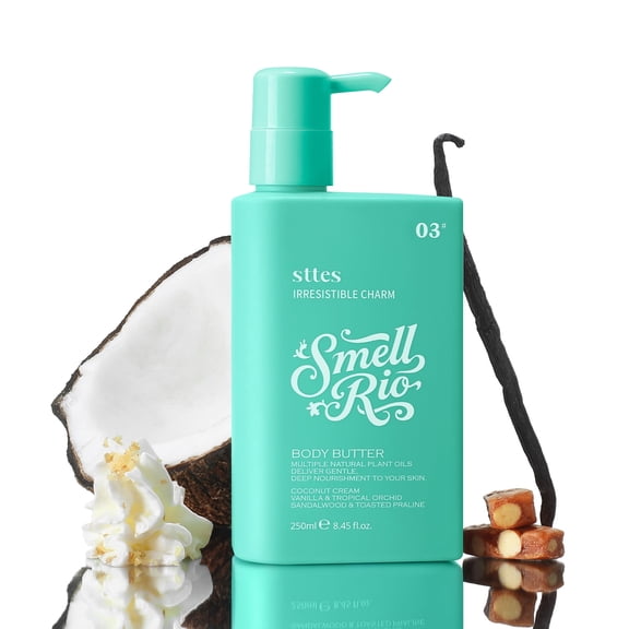 Sttes Body Butter 03 Irresistible Charm , Whipped Coconut Vanilla Body Cream 250ml
