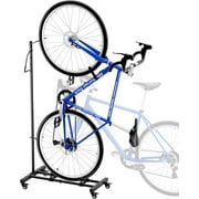 Sttoraboks Vertical & Horizontal Adjustable Height Bike Storage Rack Black White Blue