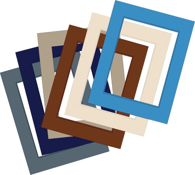 StuArt Supplies Sax Smooth Surfaced PreCut Show Off Mat, 16 x 22., 14