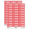 thumbnail image 1 of Stu-panda-ous Stupendous Work Panda Teacher Student School Sticker Set - Red - Matte Finish - 1.75" Medium, 1 of 7