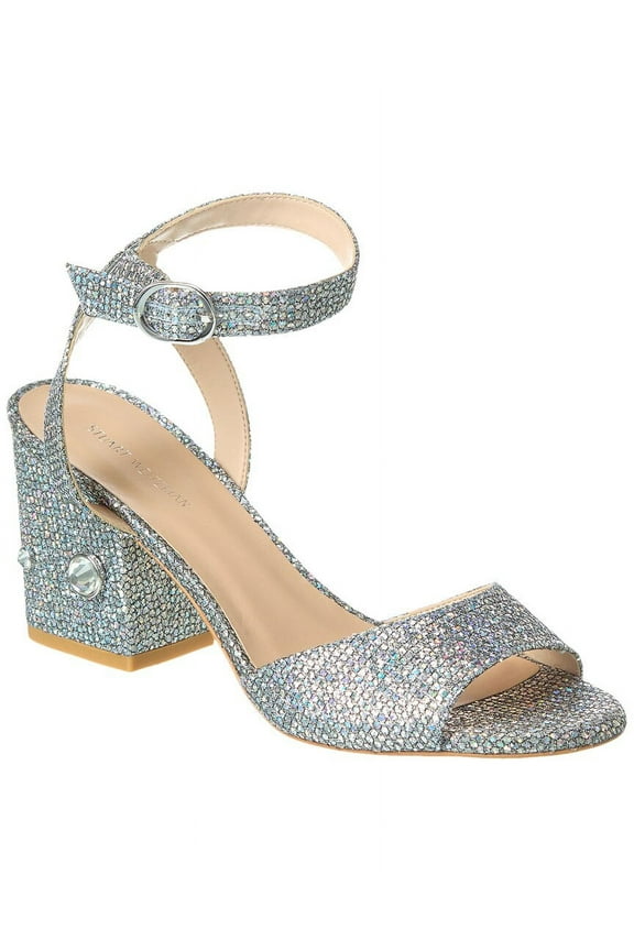 Allshine 75 Block Sandal, 6.5, Silver