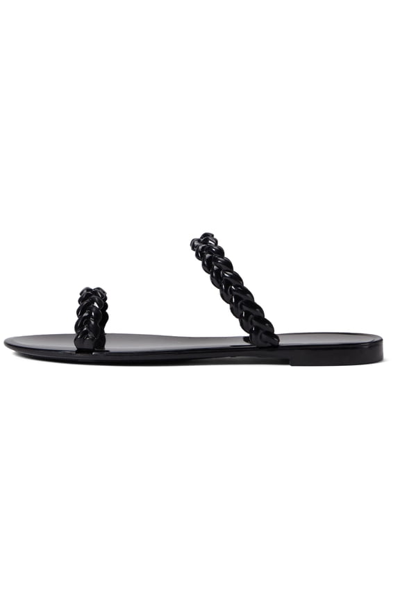Braida Sawyer Jelly Sandal Black 6 B