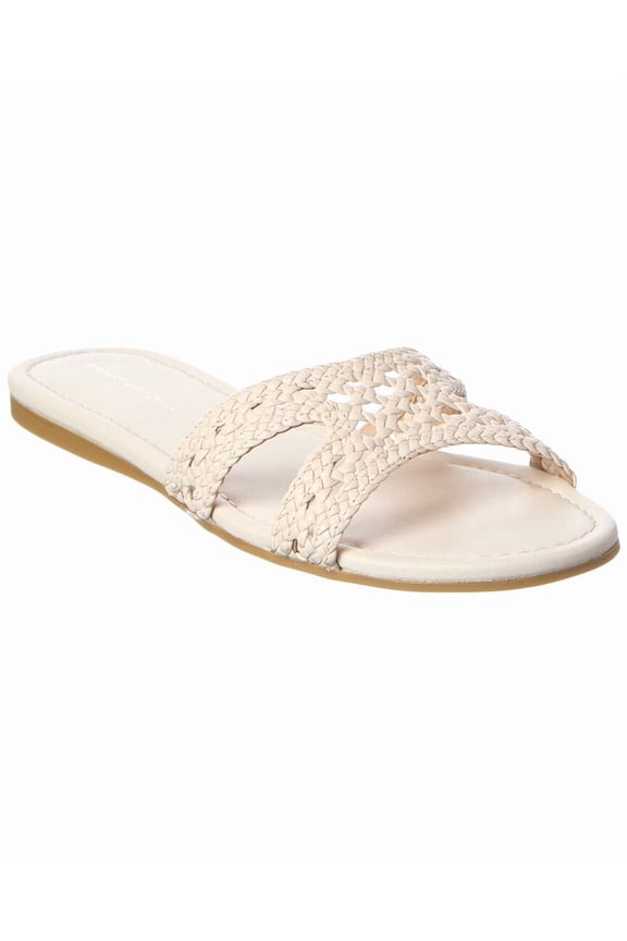 Briar Leather Sandal, 8.5, White