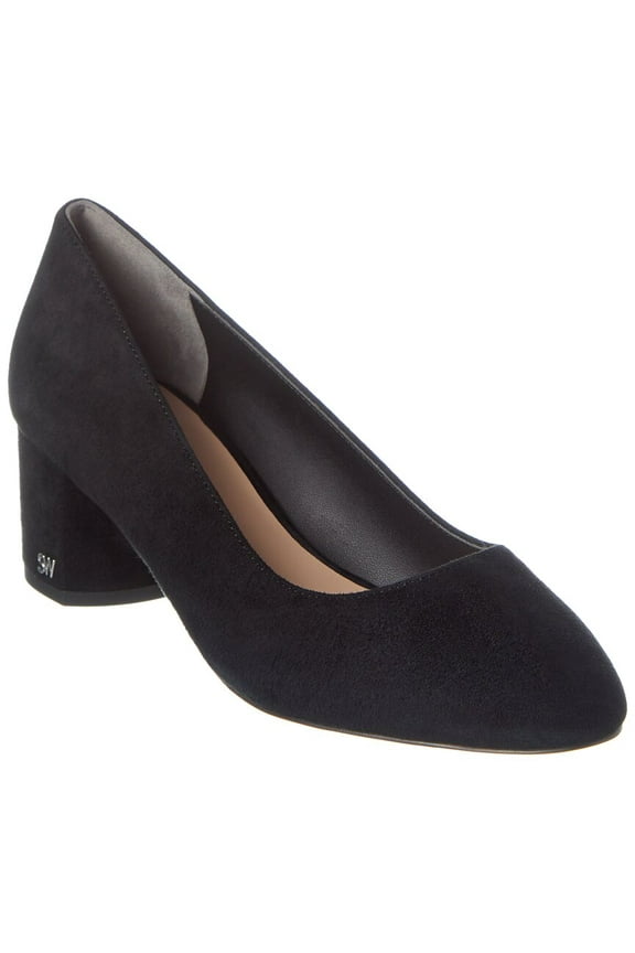 Bridget 50 Block Leather Pump, 6.5