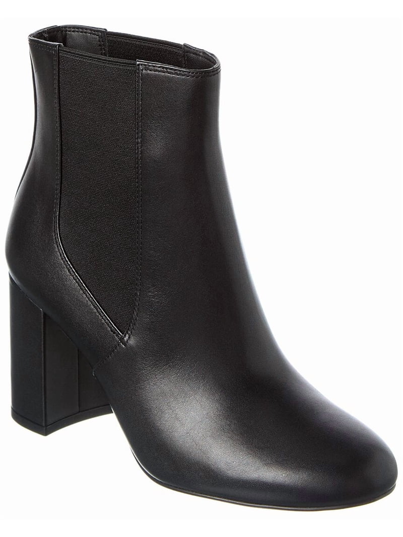 Stuart Weitzman Celina Leather Chelsea Boot, 6, Black  display picture 1