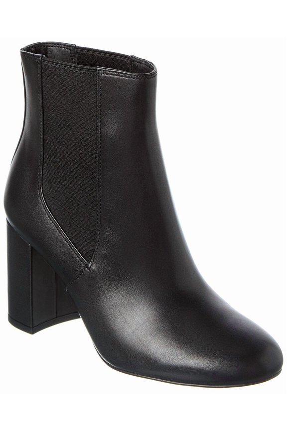 Celina Leather Chelsea Boot, 9, Black