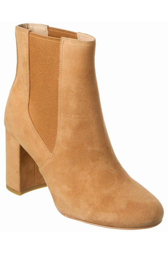 Celina Suede Chelsea Boot, 9.5, Brown