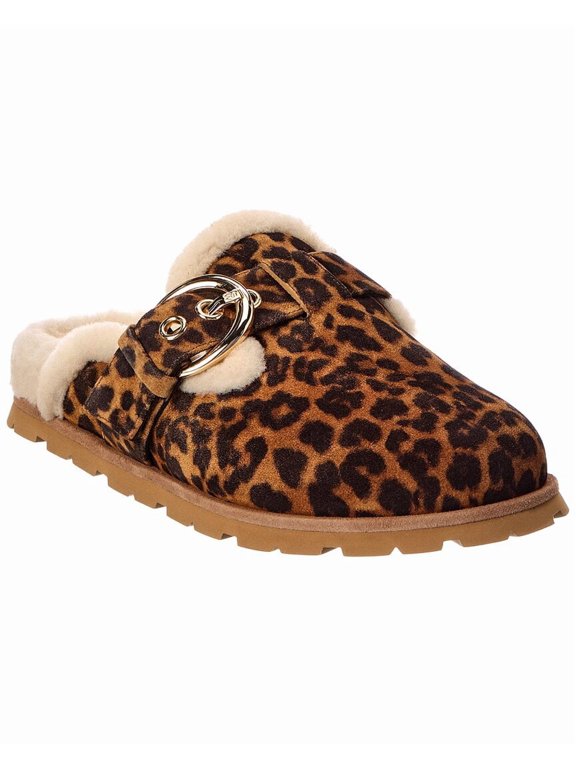 Chrystie Suede & Shearling Mule, 9.5