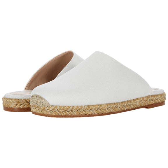 Stuart Weitzman Dree Slide Espadrille Cream / Natural S0775-Q2X Women's Size 5.5