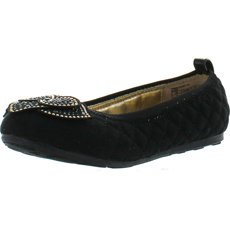 Stuart Weitzman Girls Ballet Flat Ballerina Bow Walmart