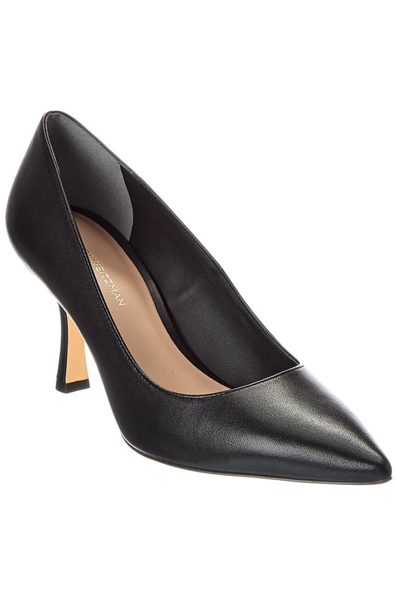Isla 75 Leather Pump, 7.5, Black