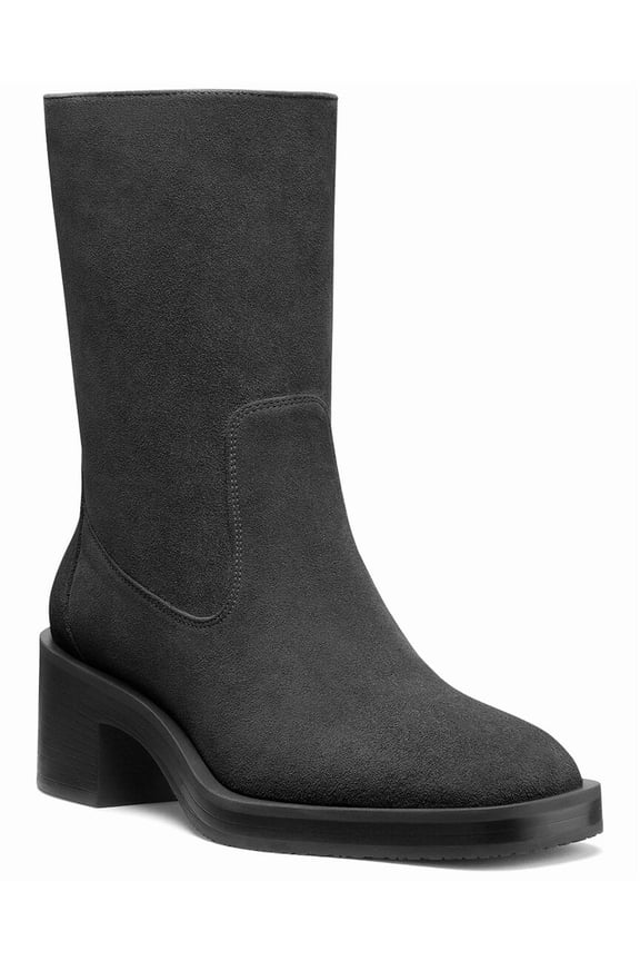 Kaia Suede Bootie, 9, Black