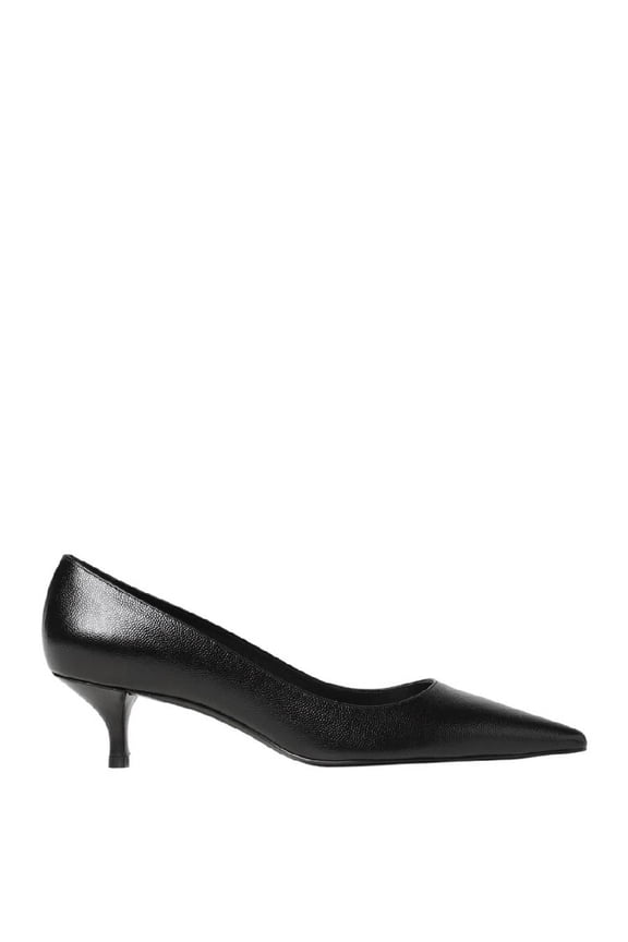 Kitten Leather Pumps, Brand Size 36 ( US Size 5.5 )