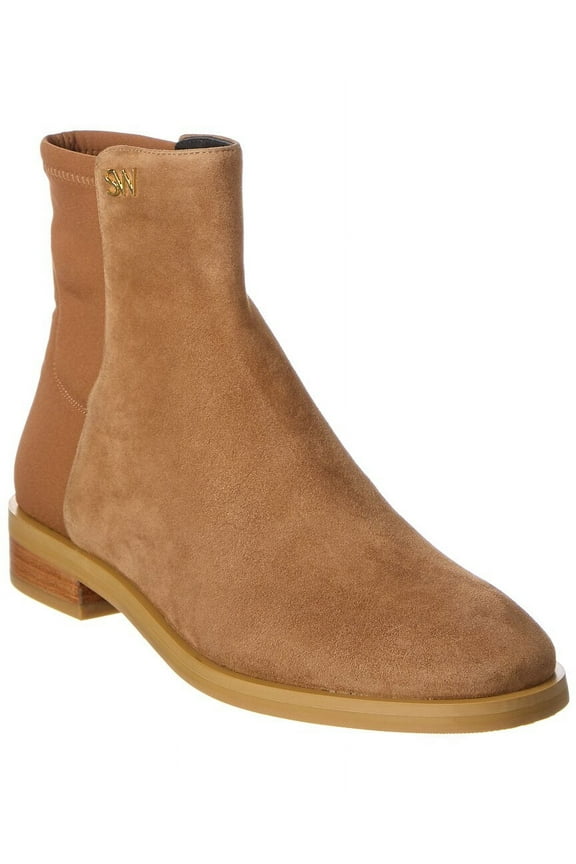 Kye City Suede Bootie, 4.5, Brown