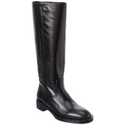 Stuart Weitzman Lenora Leather Knee-High Boot, 6.5, Black