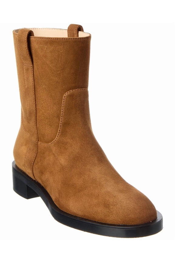 Lenora Suede Bootie, 6.5, Brown