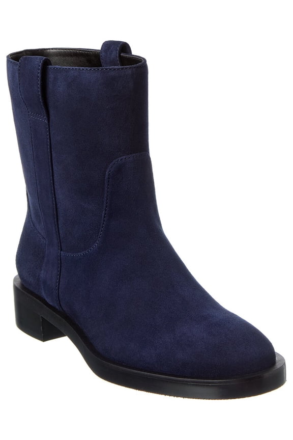 Lenora Suede Bootie, 6, Blue
