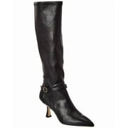 Stuart Weitzman Lori 75 Leather Boot, 9.5, Black