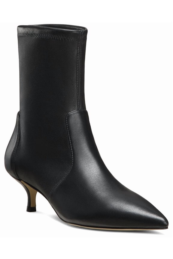 Mara 50 Leather Bootie, 7, Black