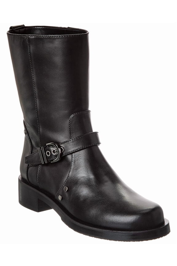 Maverick Leather Bootie, 9.5, Black