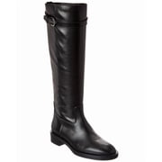 Stuart Weitzman Maverick Leather Knee-High Boot, 7.5, Black