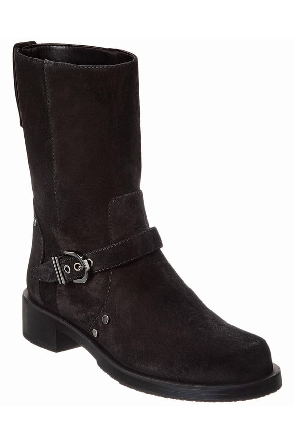 Maverick Suede Bootie, 6.5, Black