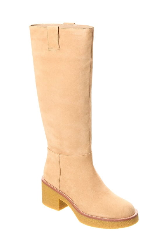 Montana Slouch Suede Boot, 6.5, Brown