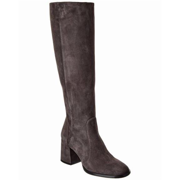 Stuart Weitzman Nola Suede Knee-High Boot, 9, Grey