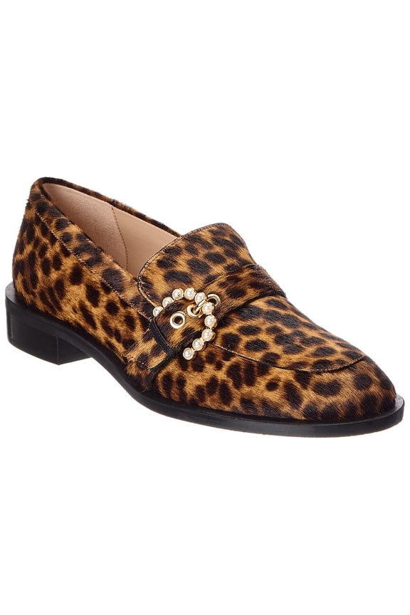 Piper Haircalf Loafer, 7.5, Brown