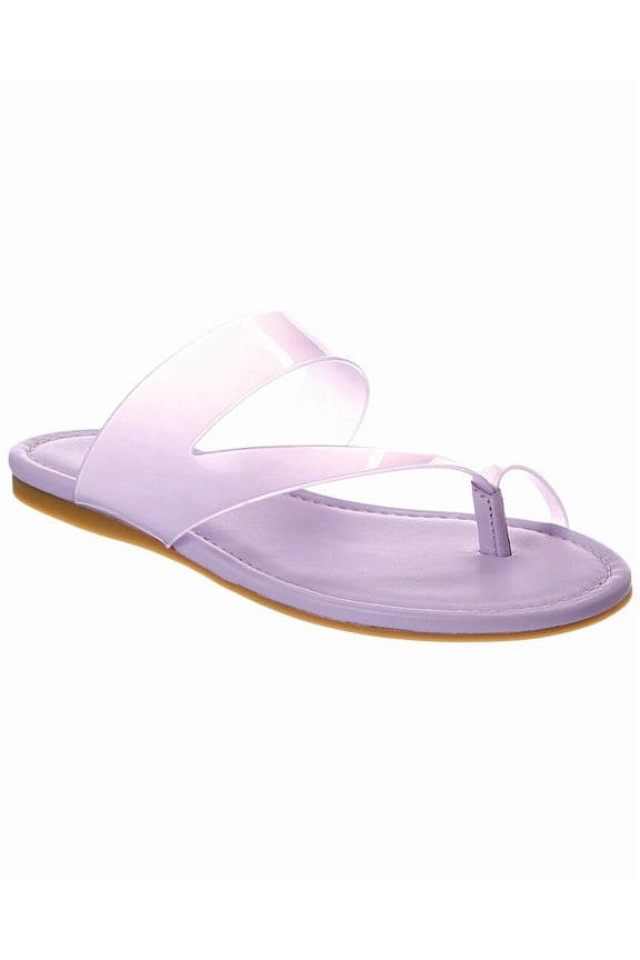 Remy Rubber Slide, 8 B, Purple