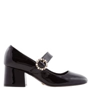 Stuart Weitzman Sloane Patent Mary Jane Pumps, Brand Size 35  US Size 4.5