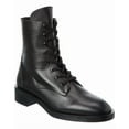 thumbnail image 1 of Stuart Weitzman Sondra Sleek Leather Bootie, 7, Black, 1 of 5