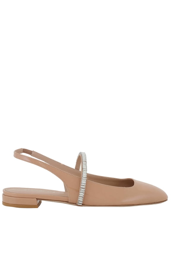 Stefanie Patent Slngback Ballet Flats, Brand Size 36 ( US Size 5.5 )