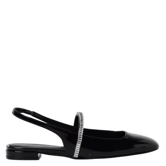 Stuart Weitzman Stefanie Patent Slngback Ballet Flats, Brand Size 37 ( US Size 6.5 )