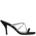 thumbnail image 1 of Stuart Weitzman Strapeze Crystal 85 Mules, Brand Size 37 ( US Size 6.5 ), 1 of 1