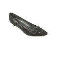 thumbnail image 1 of Stuart Weitzman Womens Heels Liteson , Black Satin , Size US 5.5, 1 of 1