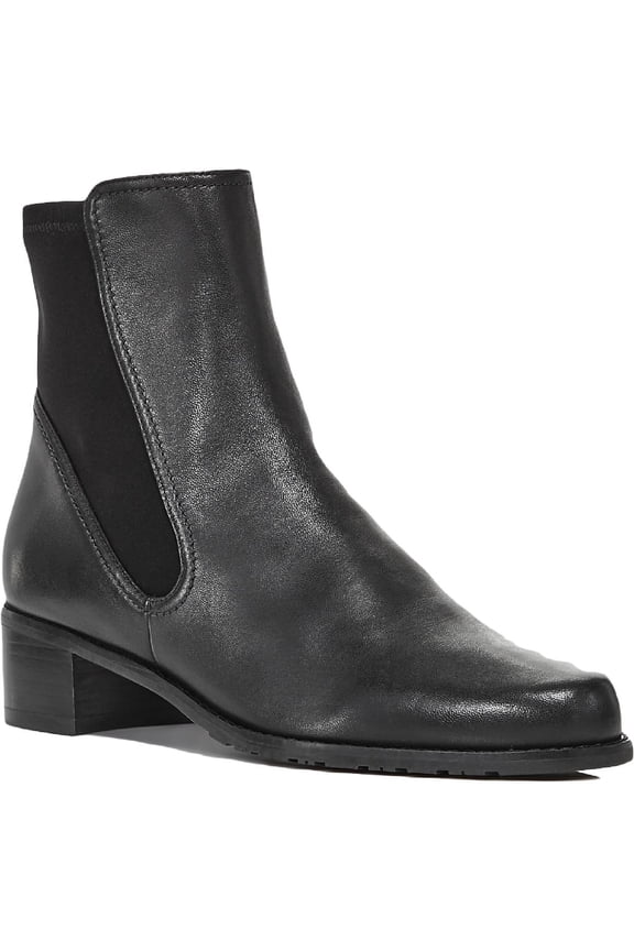 Womens Lynelle Bootie Leather Pointed Toe Ankle Boots