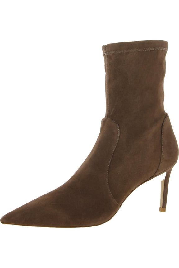 Womens Stuart 75 Suede Ankle Booties