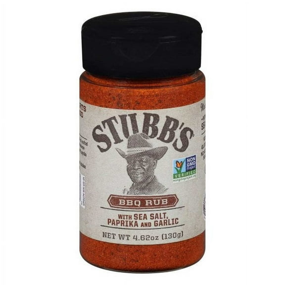 STUBBS: Bbq Rub, 4.62 oz