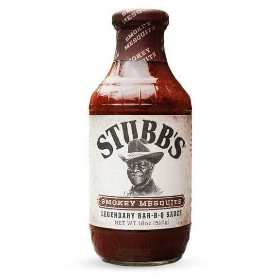 Stubb's Bbq Sauce - Smokey Mesquite - Case Of 6 - 18 Oz.