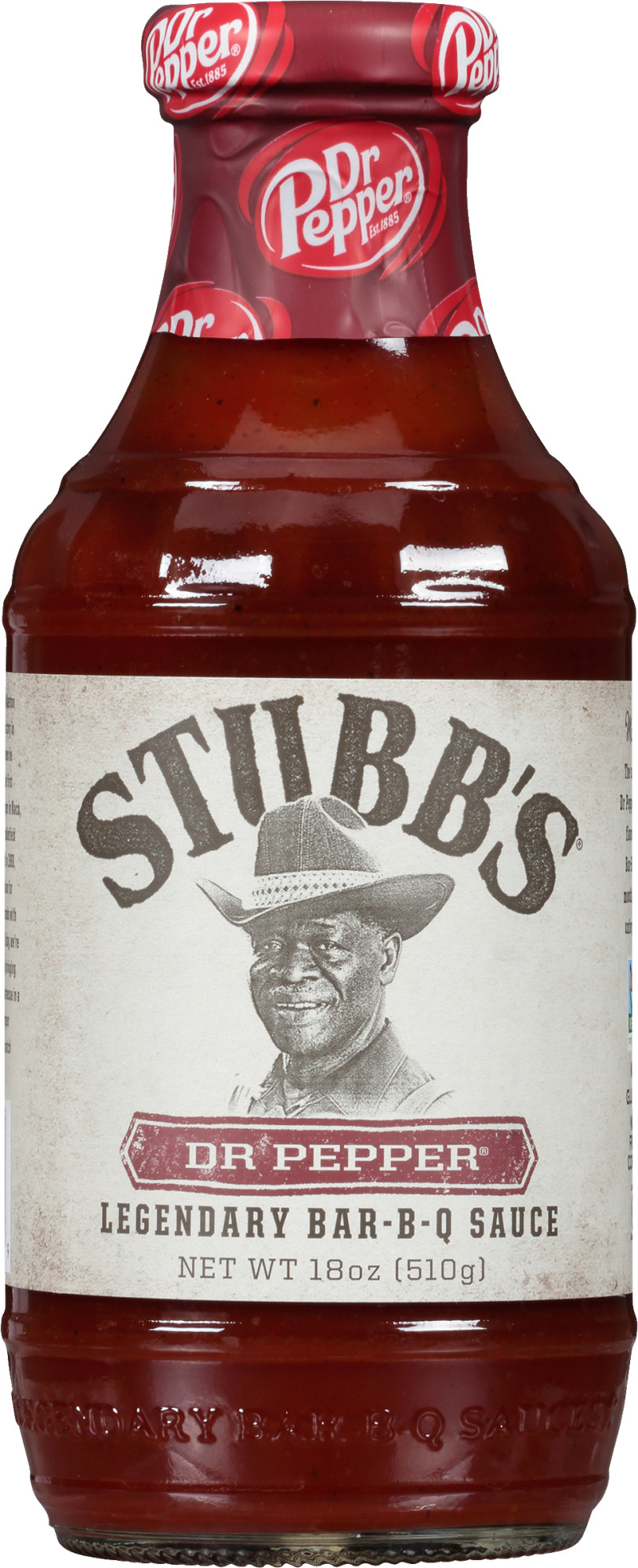 Stubb's Gluten Free Dr Pepper Barbecue Sauce, 18 oz Bottle - image 1 of 12