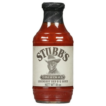Stubb's Gluten Free Original Barbecue Sauce, 18.0 oz Bottle