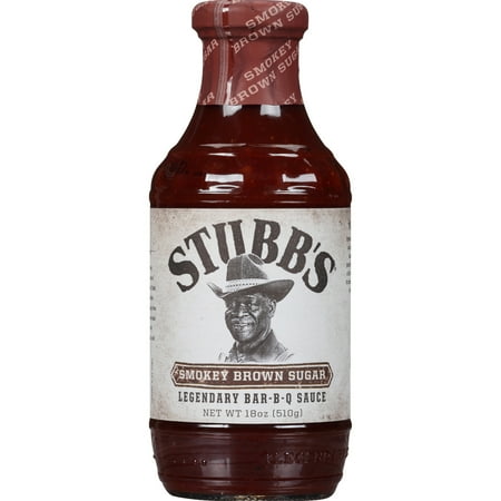 Stubb's Gluten Free Smokey Brown Sugar BBQ Sauce, 18 fl oz Bottle