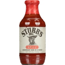 Stubb's Gluten Free Spicy Barbecue Sauce, 18 oz Bottle
